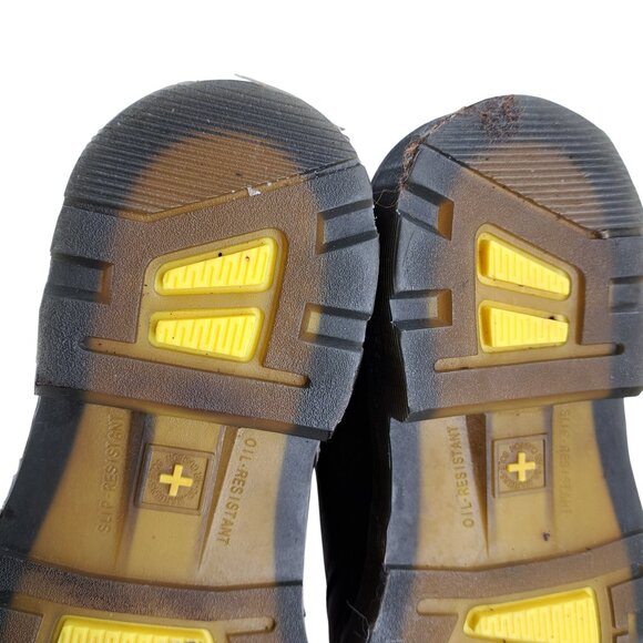 Dr Martens Brown Leather Steel Toe Safety Shoes Size UK 5 Womens 7 Mens 5 Work - Picture 7 of 13